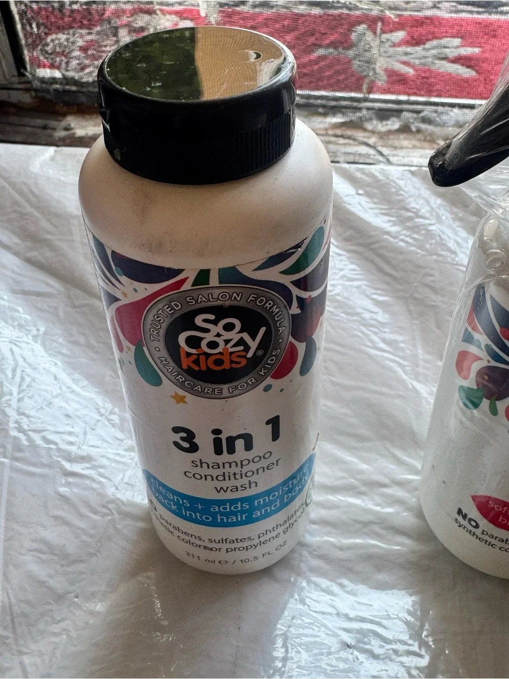 3 set So Cozy Kids Hair Care- Curl Leave-In, 3 in 1, Swim 3 in 1